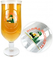 Birra Moretti 1/2 Pint Glass (10oz) CE